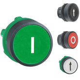 Button head with white arrow marking - optional